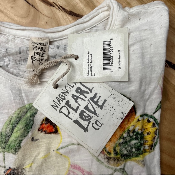 NWT MAGNOLIA PEARL Profound Responsibility Butterfly T Tee Shirt NEVER Worn OS - Picture 3 of 13